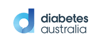A logo for diabetes australia